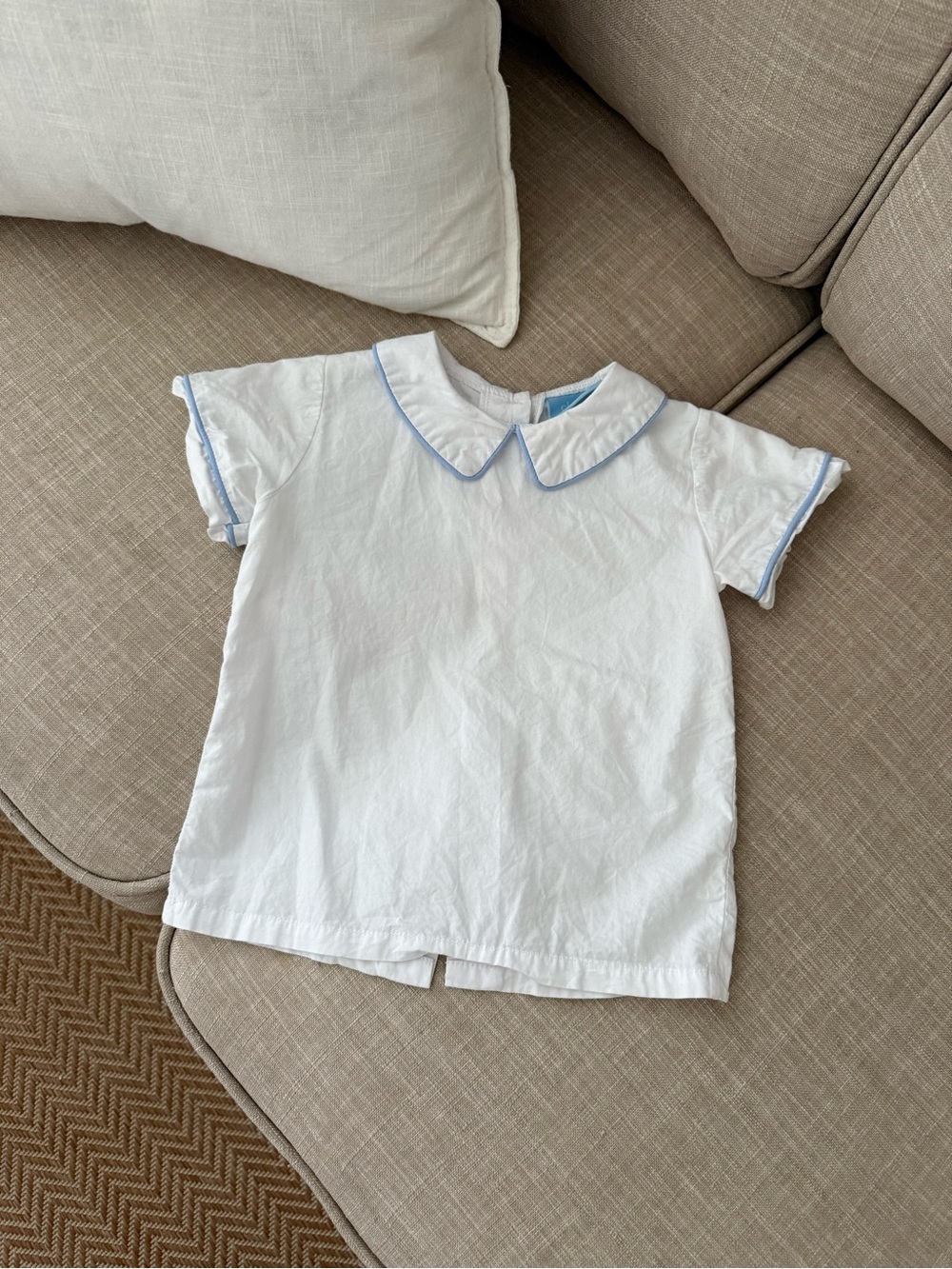 Boys Peter Pan Collar Shirt